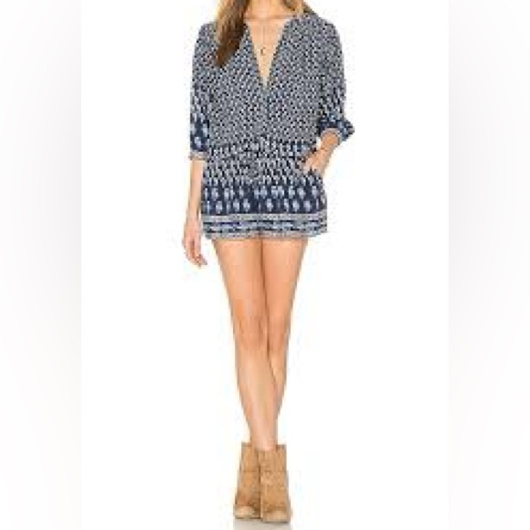 Joie Solstice Silk Romper - Picture 1 of 14